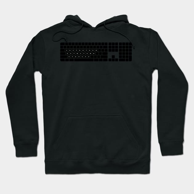 Motivational keyboard Hoodie by peraspera